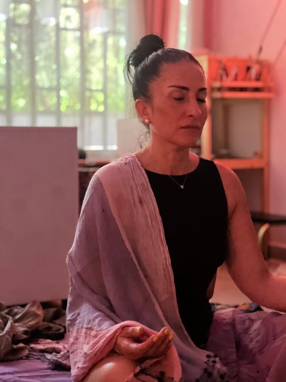 Práctica de meditación sentada